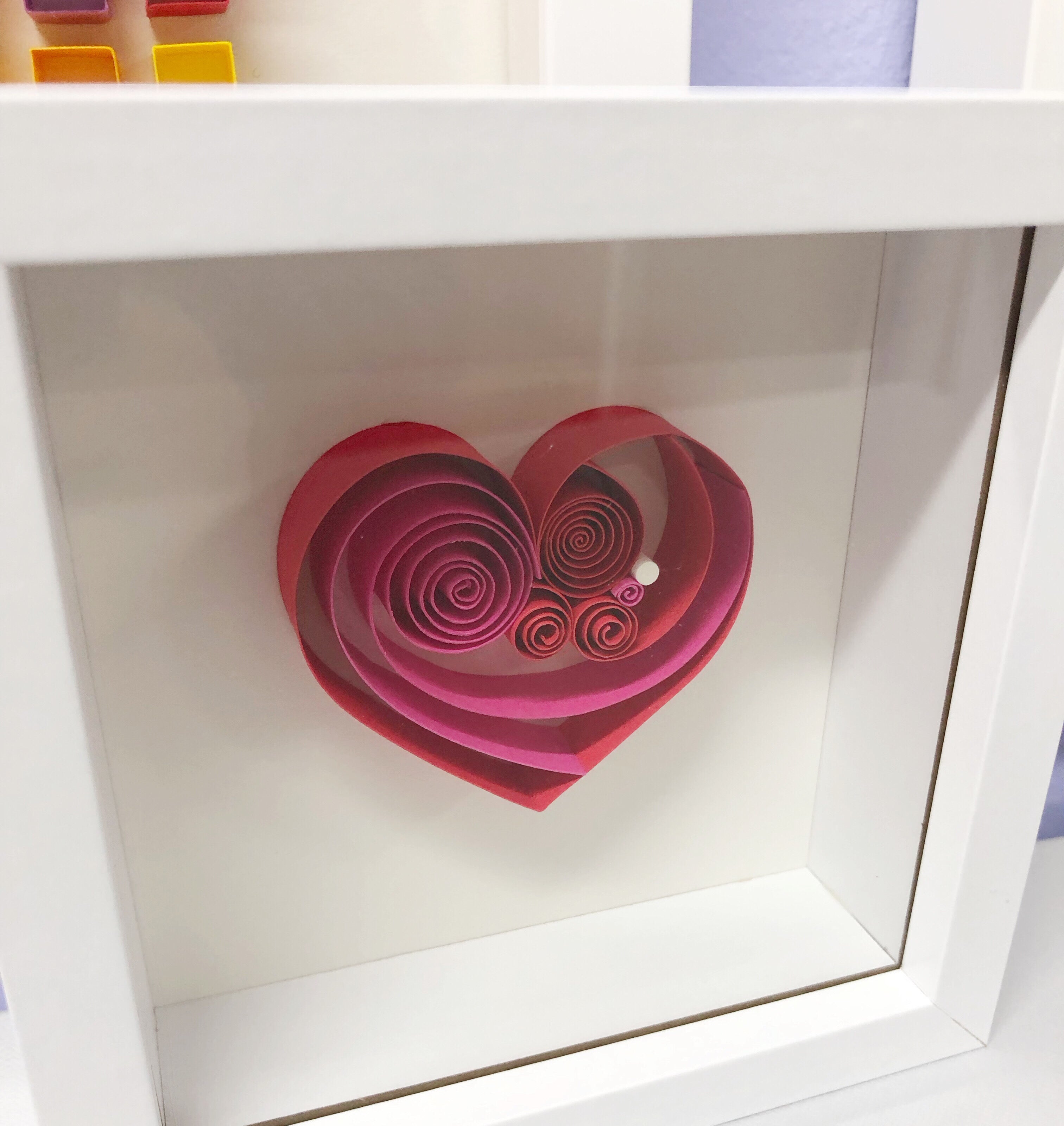 Red Garnet Mini Heart