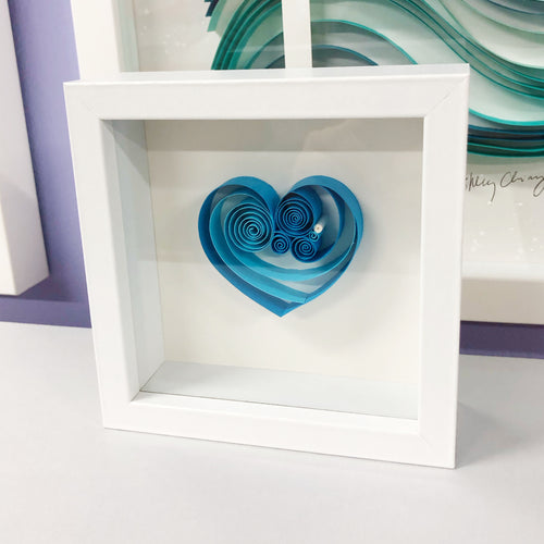 Blue Tanzanite Mini Heart