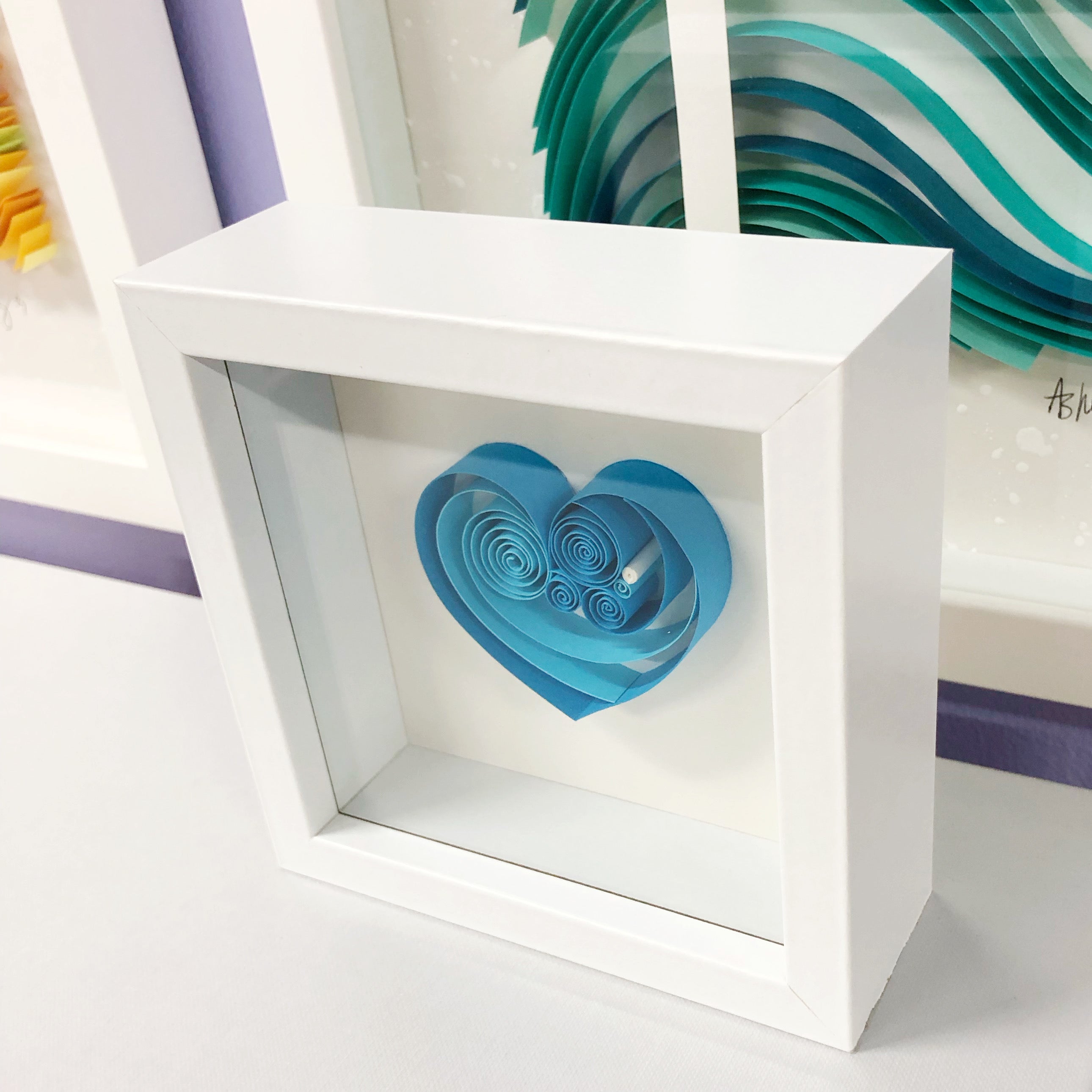 Blue Tanzanite Mini Heart