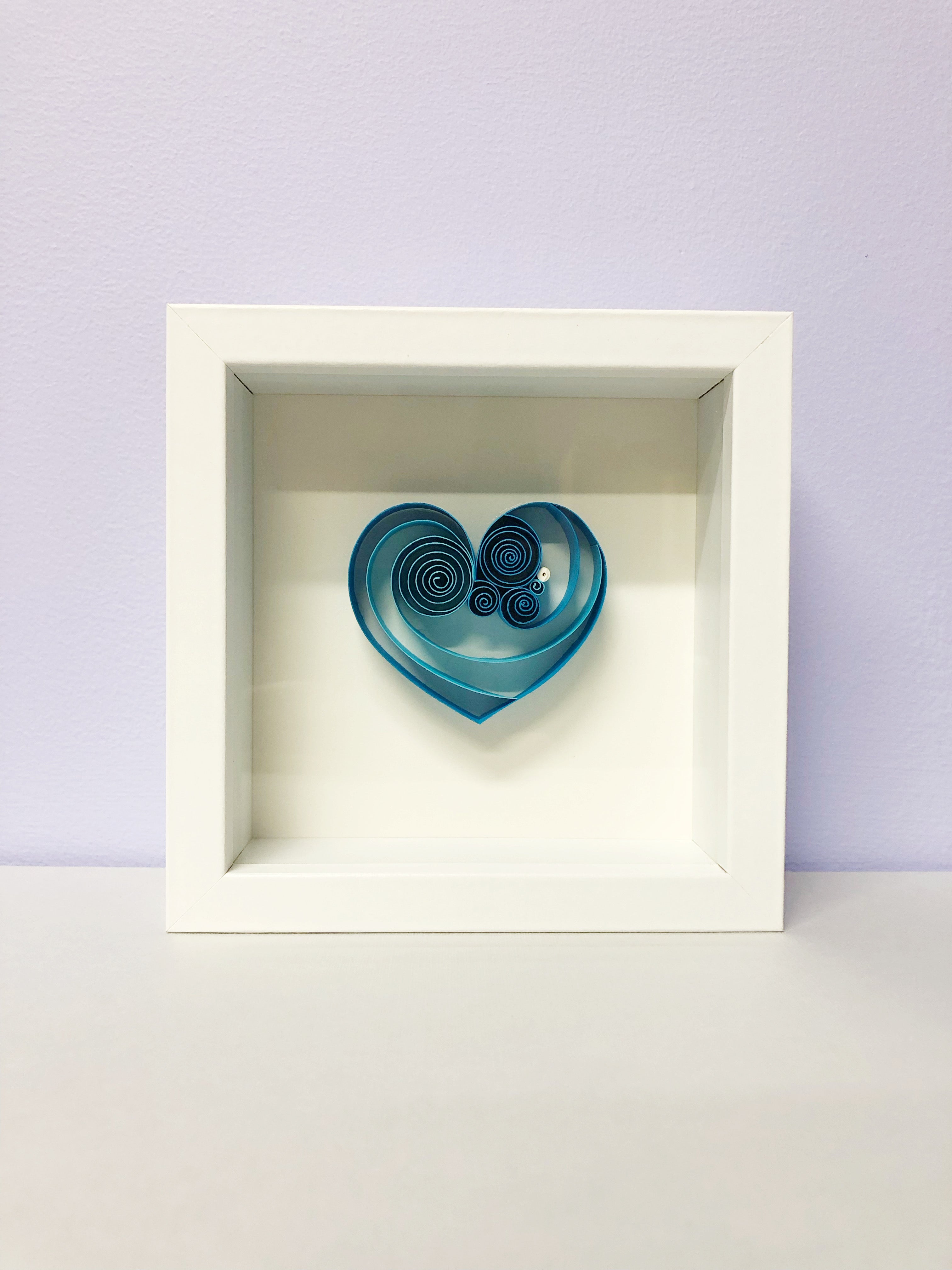 Blue Tanzanite Mini Heart