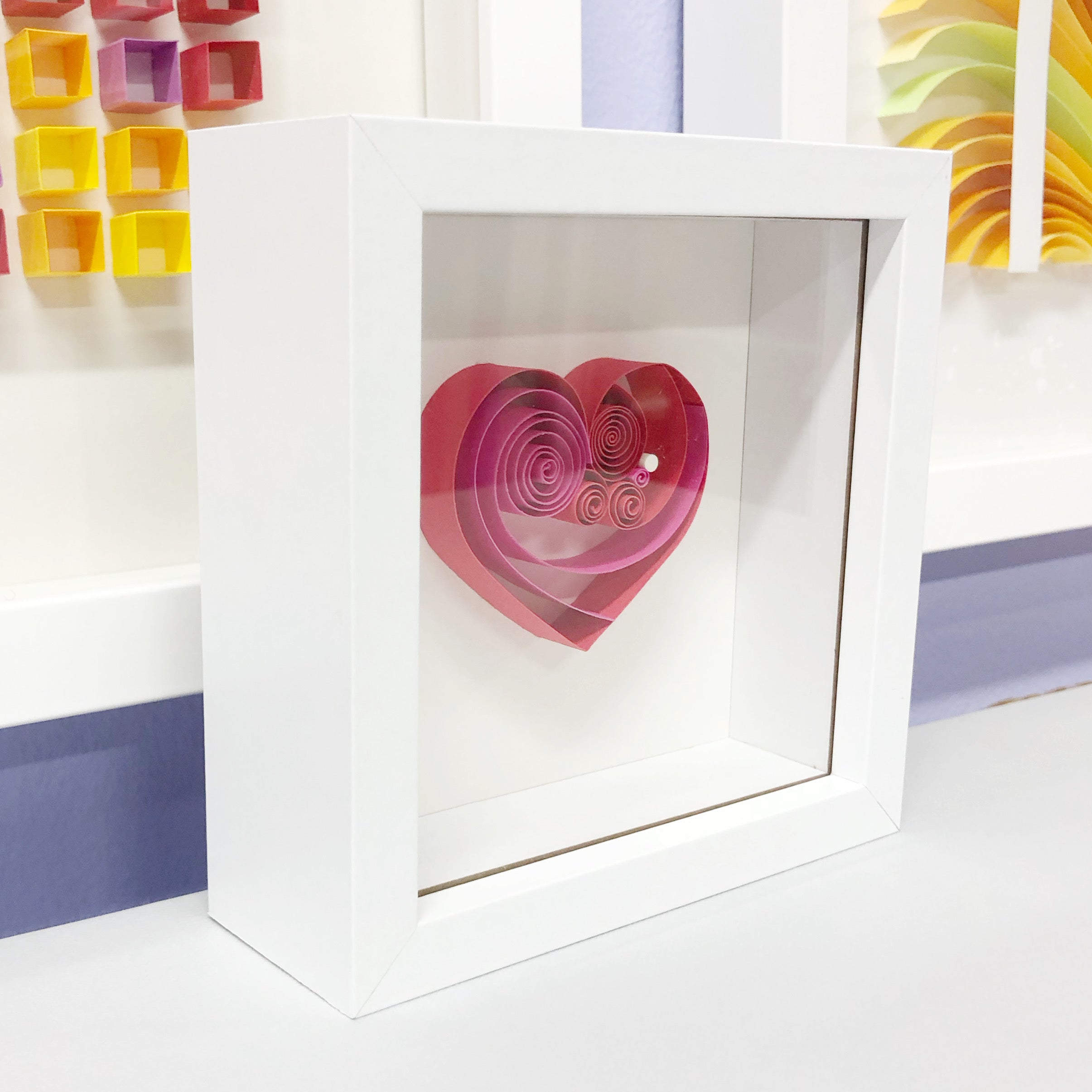 Red Garnet Mini Heart