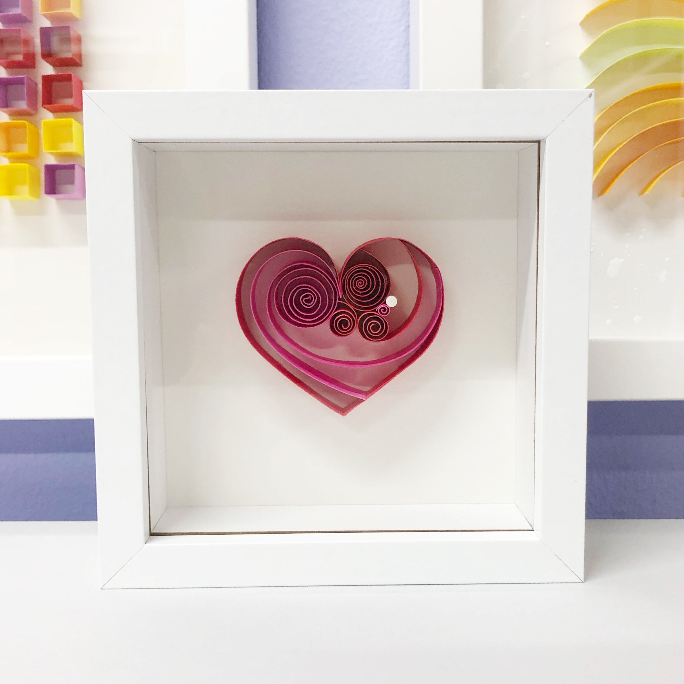 Red Garnet Mini Heart