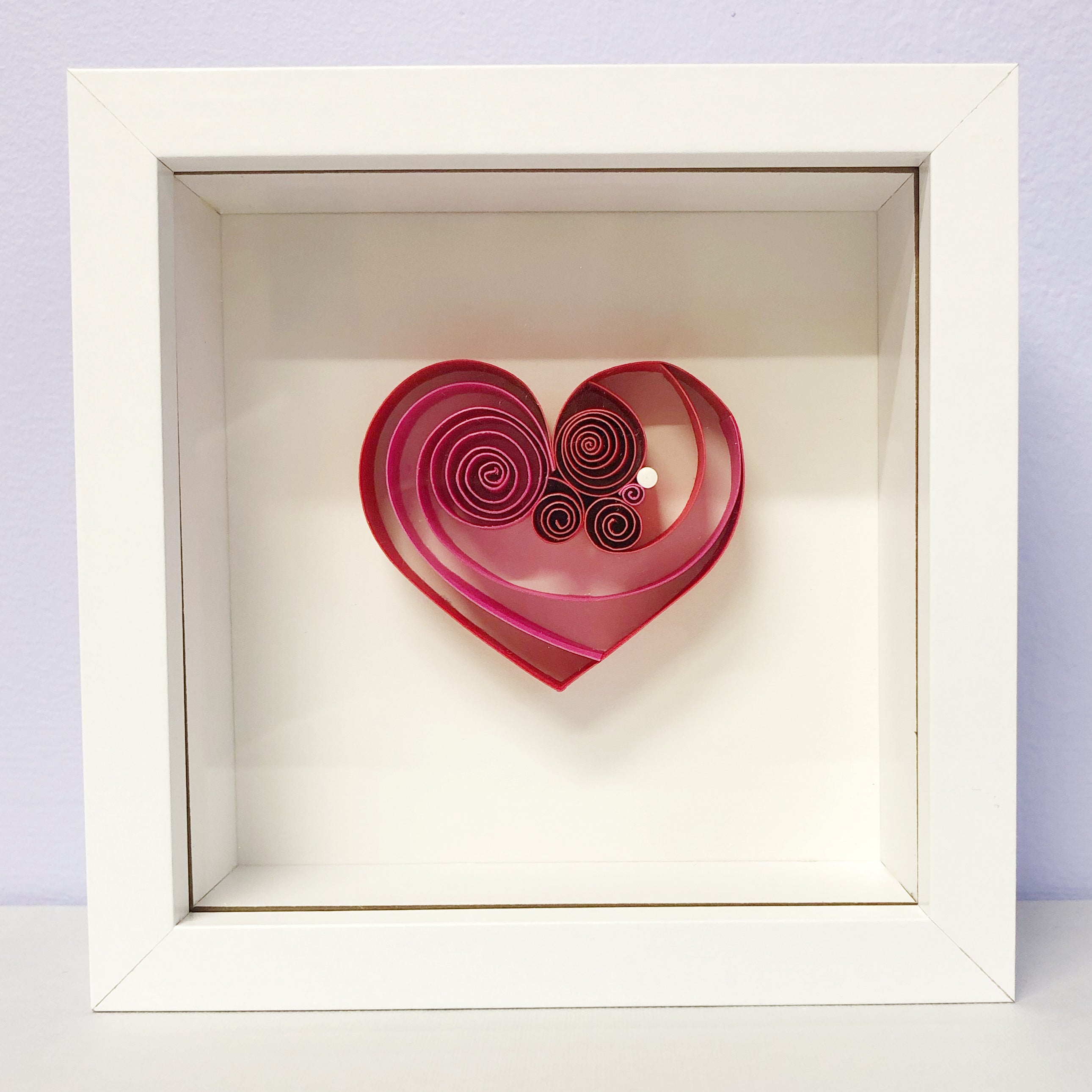 Red Garnet Mini Heart