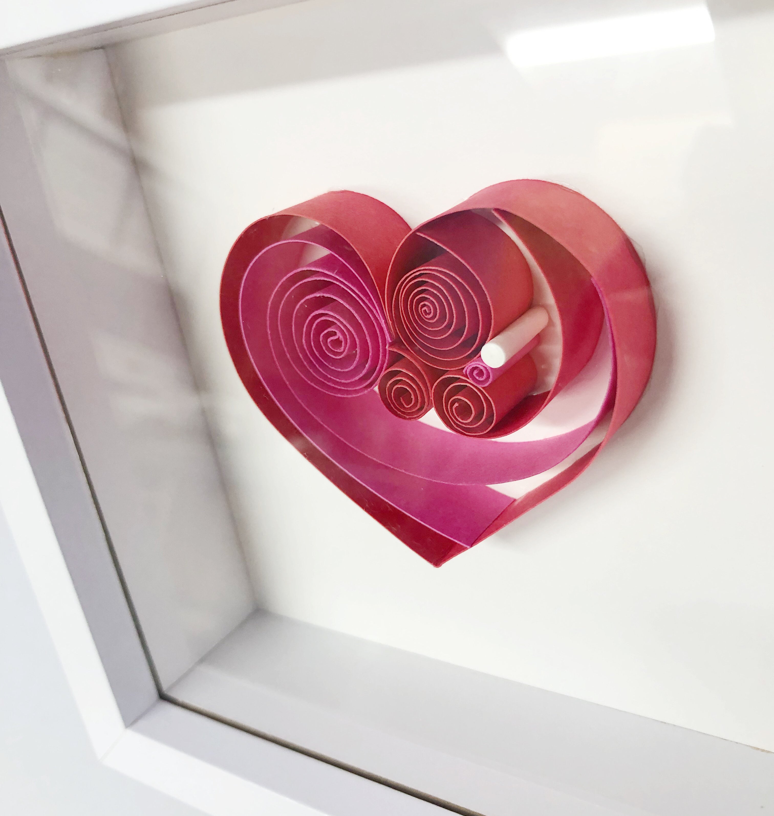 Red Garnet Mini Heart