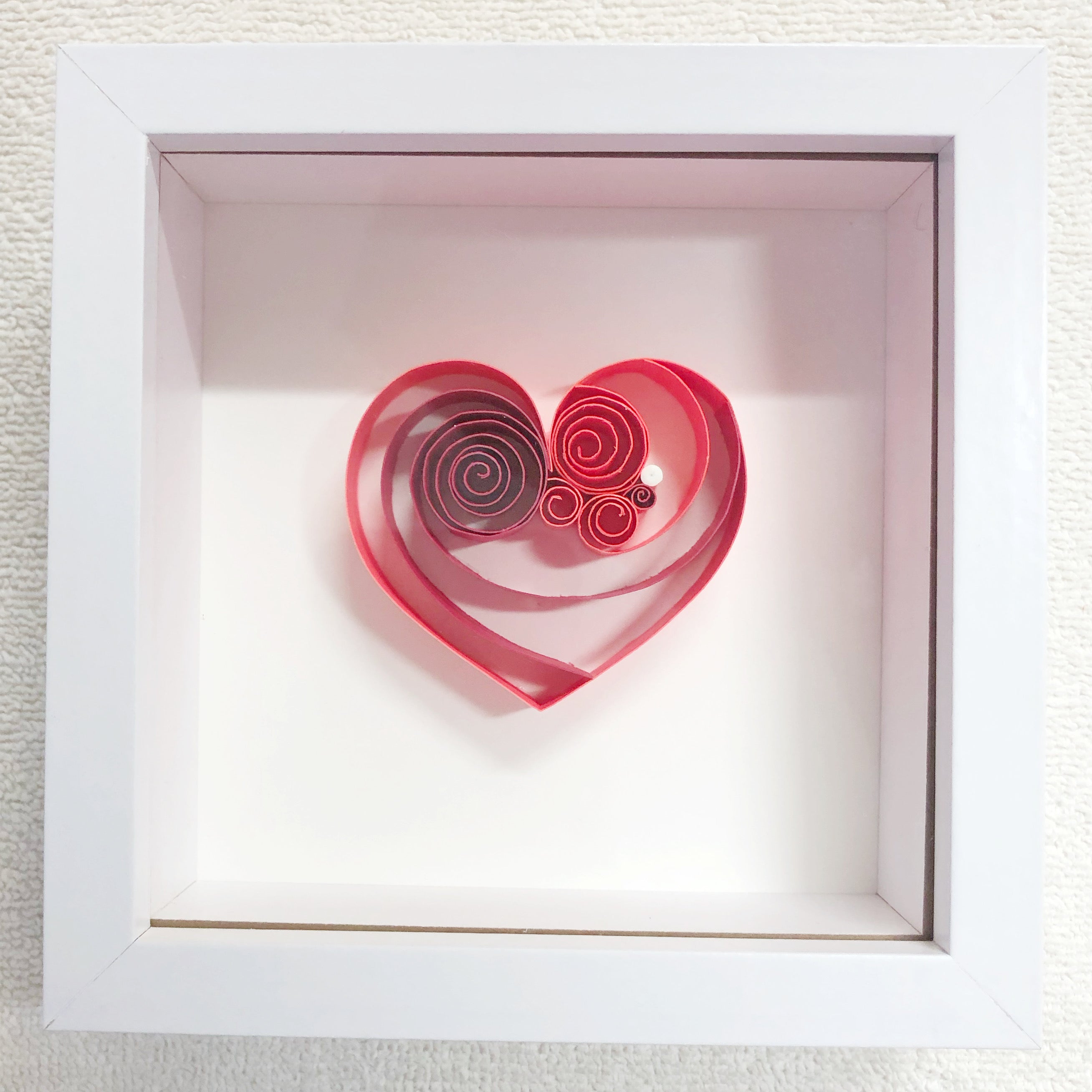 Bright Red Ruby Mini Heart