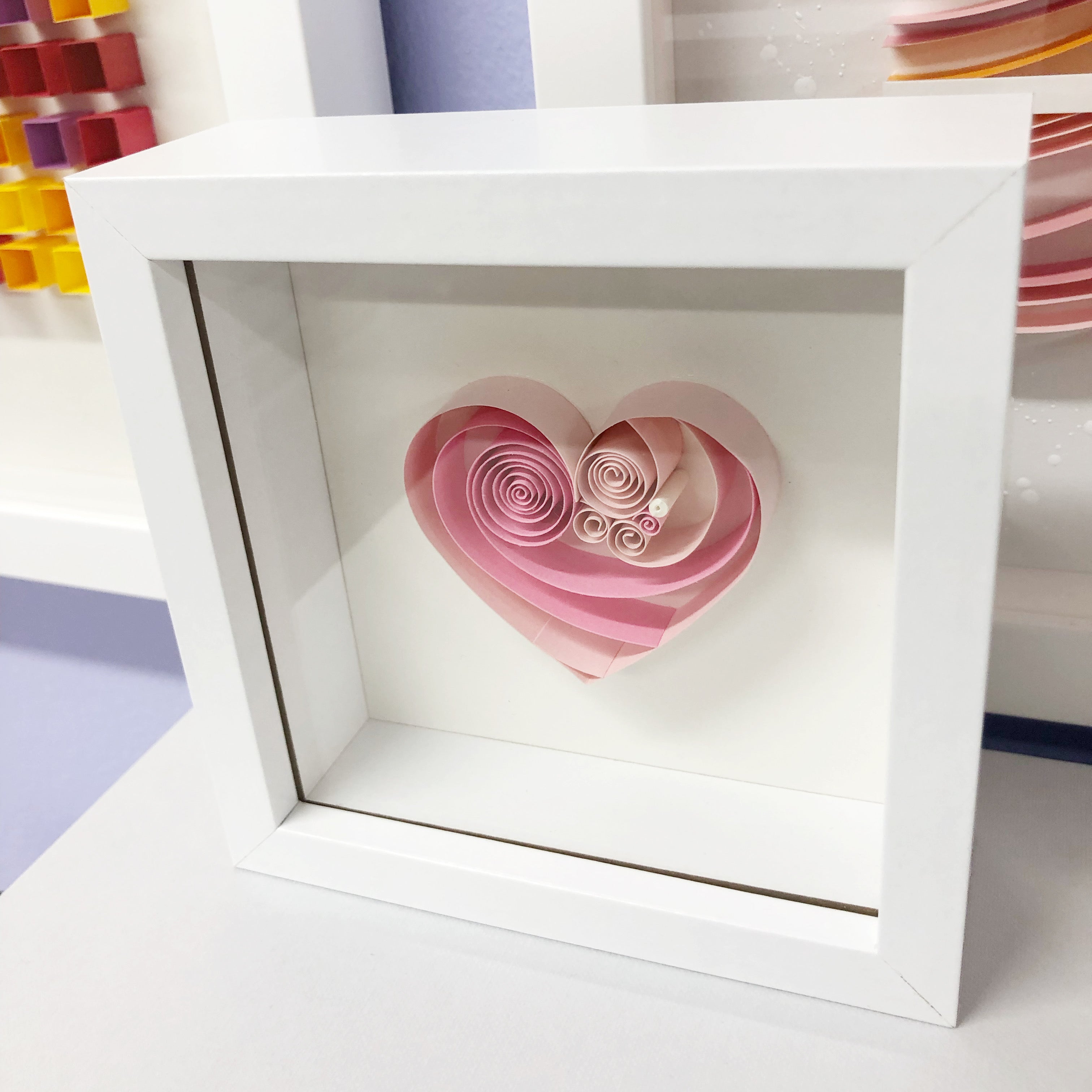 Pink Tourmaline Mini Heart