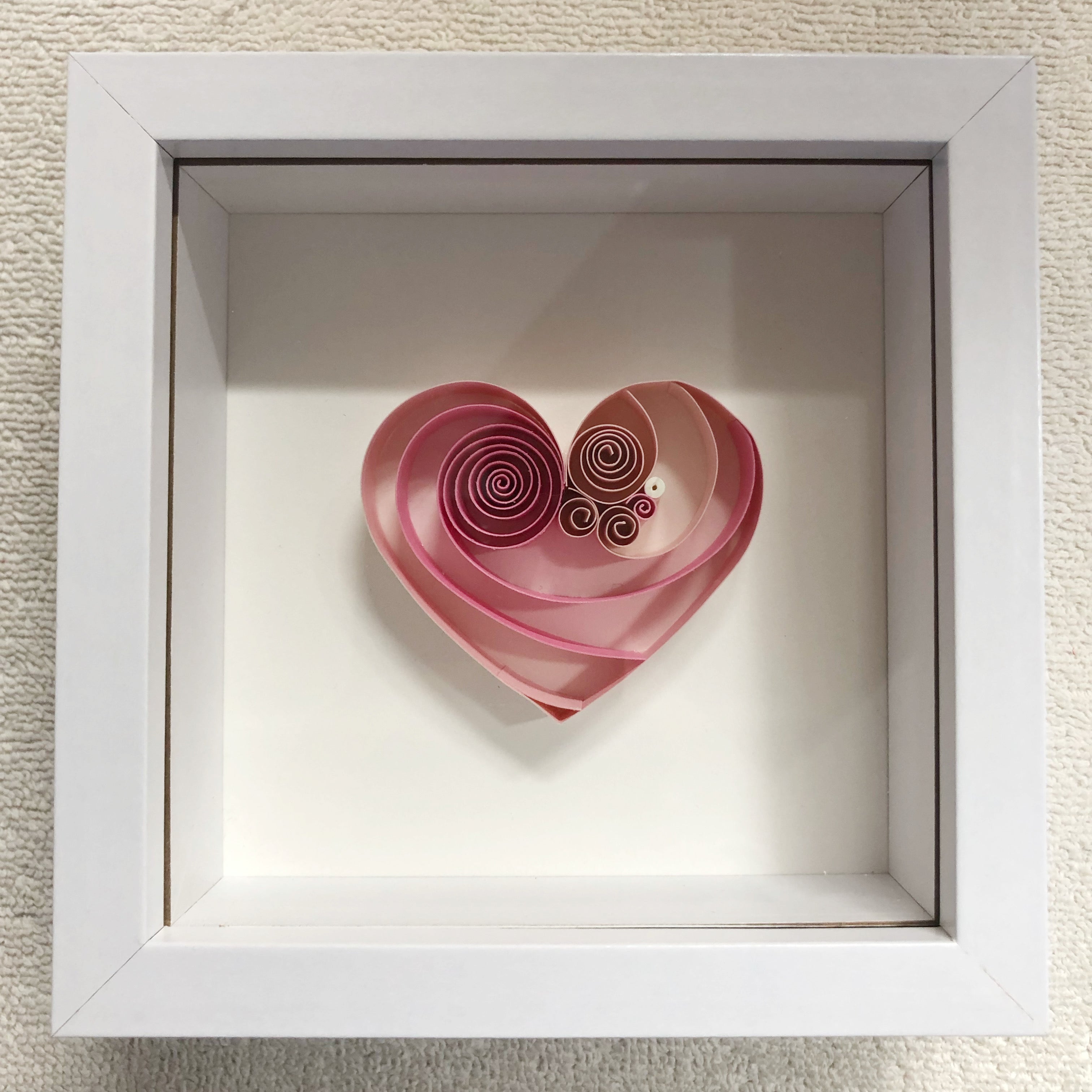 Pink Tourmaline Mini Heart