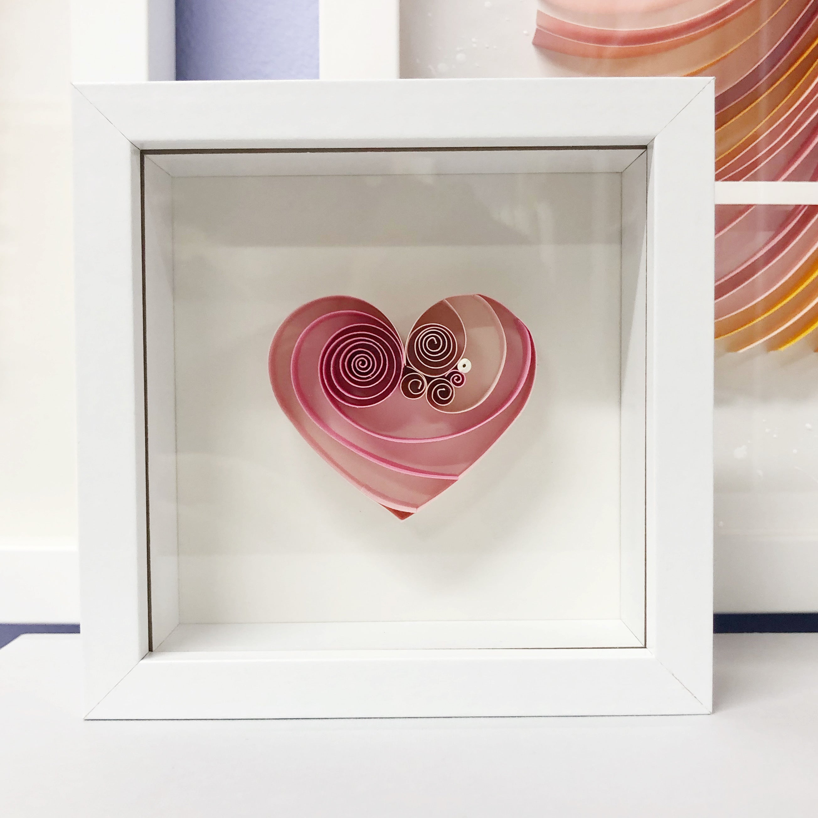 Pink Tourmaline Mini Heart