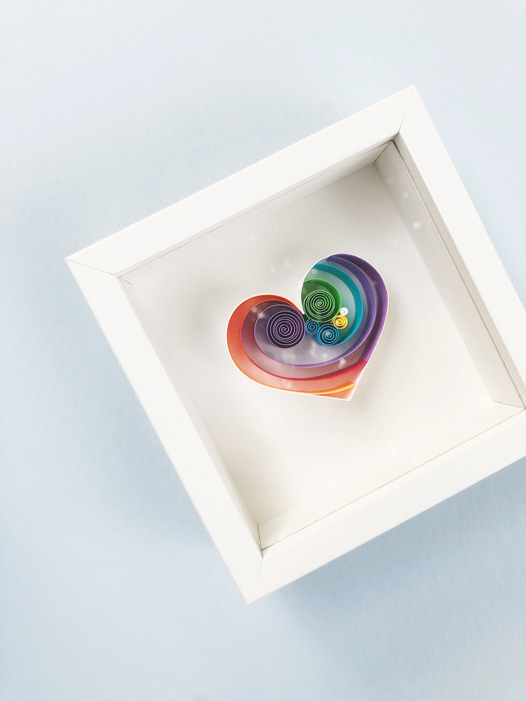 Rainbow Mini Heart