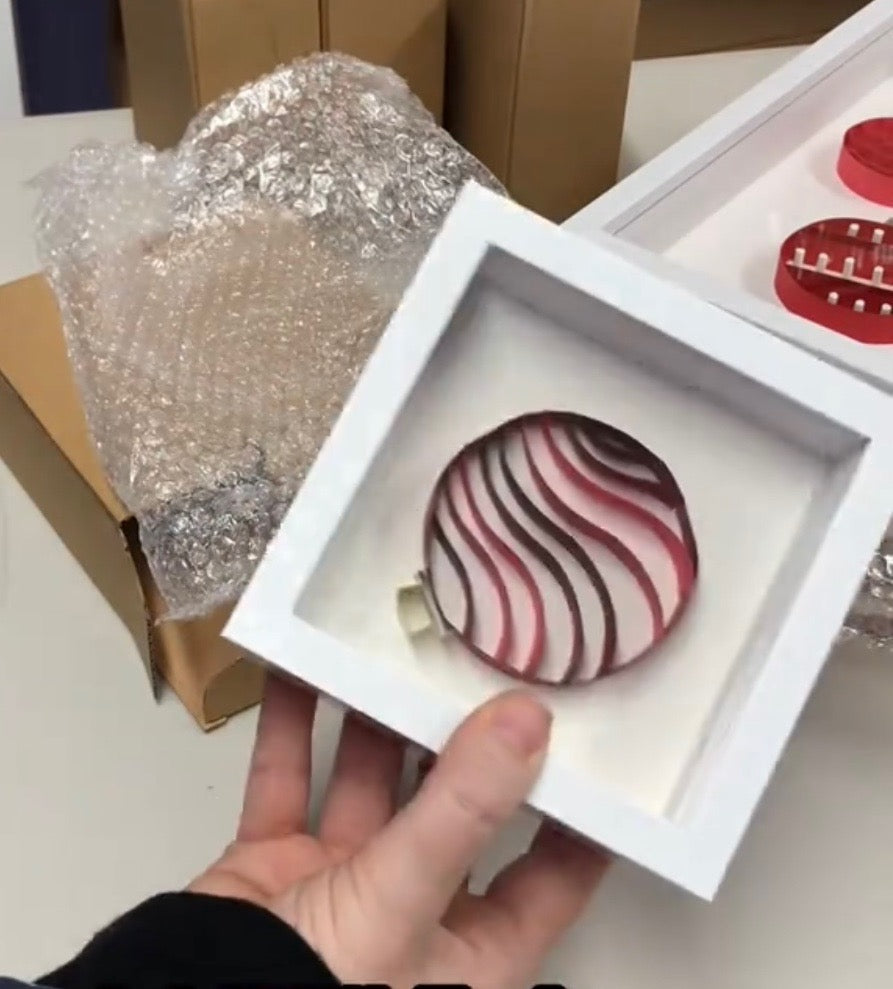 Mini Red Ornament