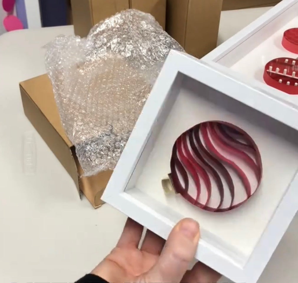 Mini Red Ornament