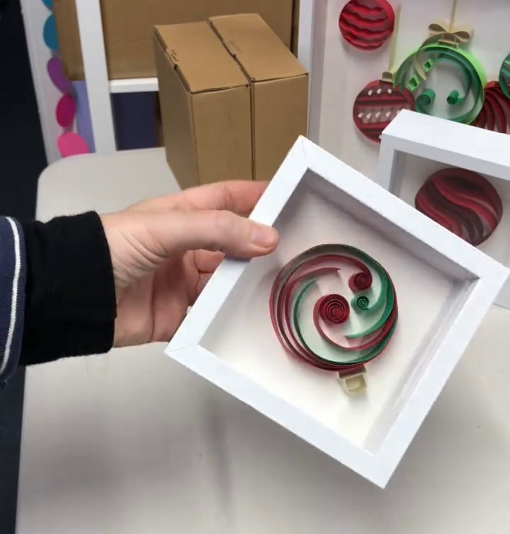 Mini Swirl Ornament