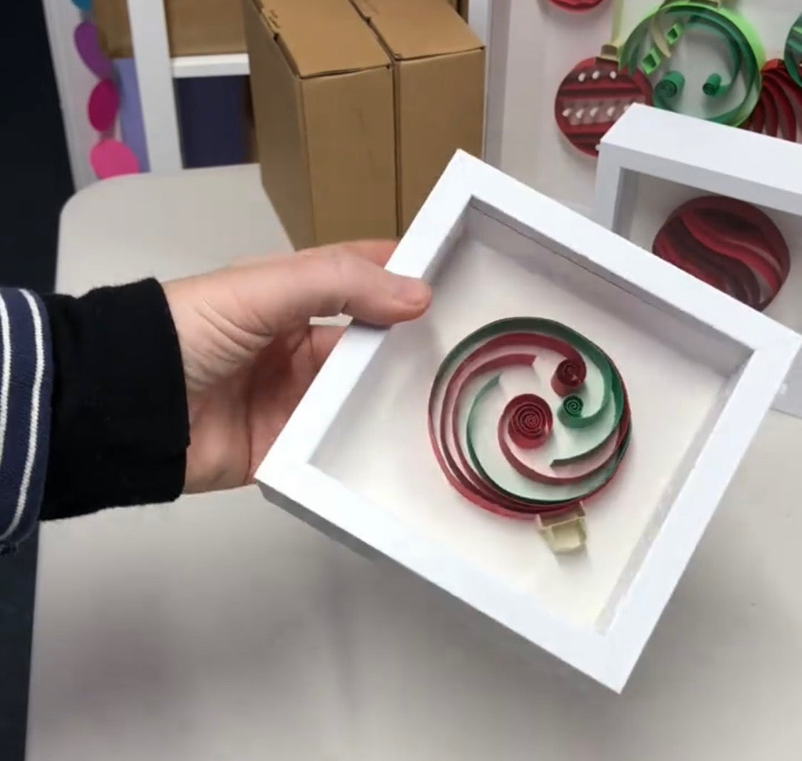 Mini Swirl Ornament