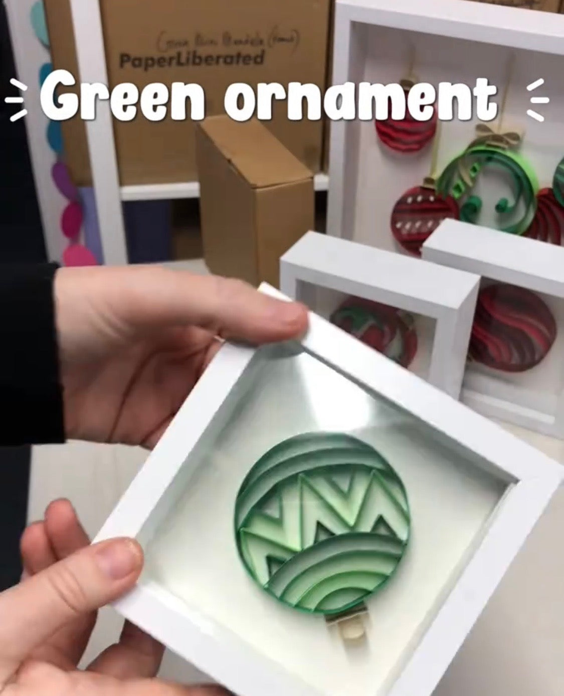 Mini Green Ornament