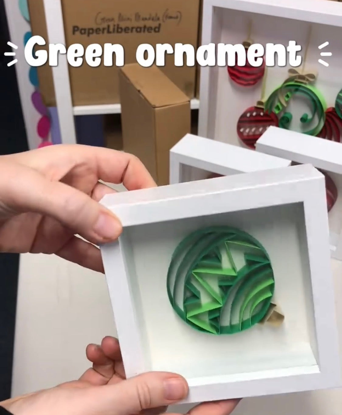 Mini Green Ornament