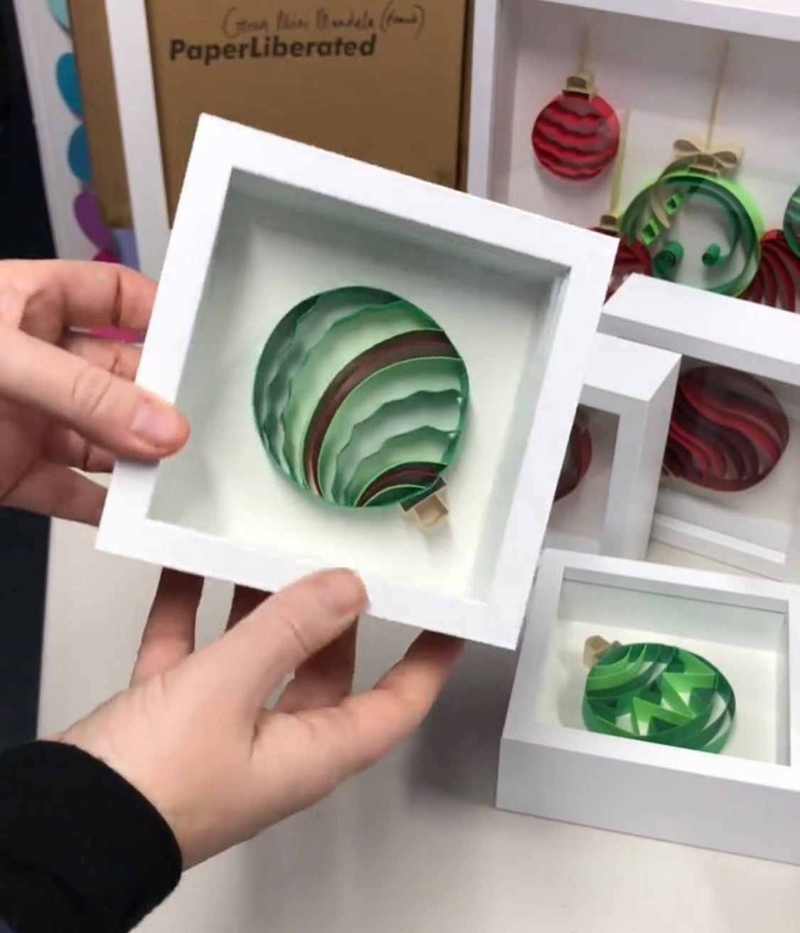 Mini Striped Ornament