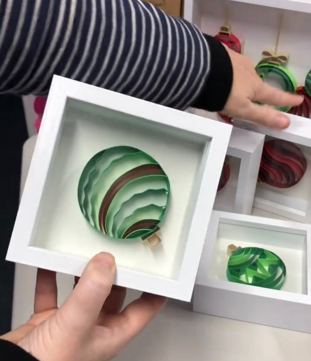 Mini Striped Ornament