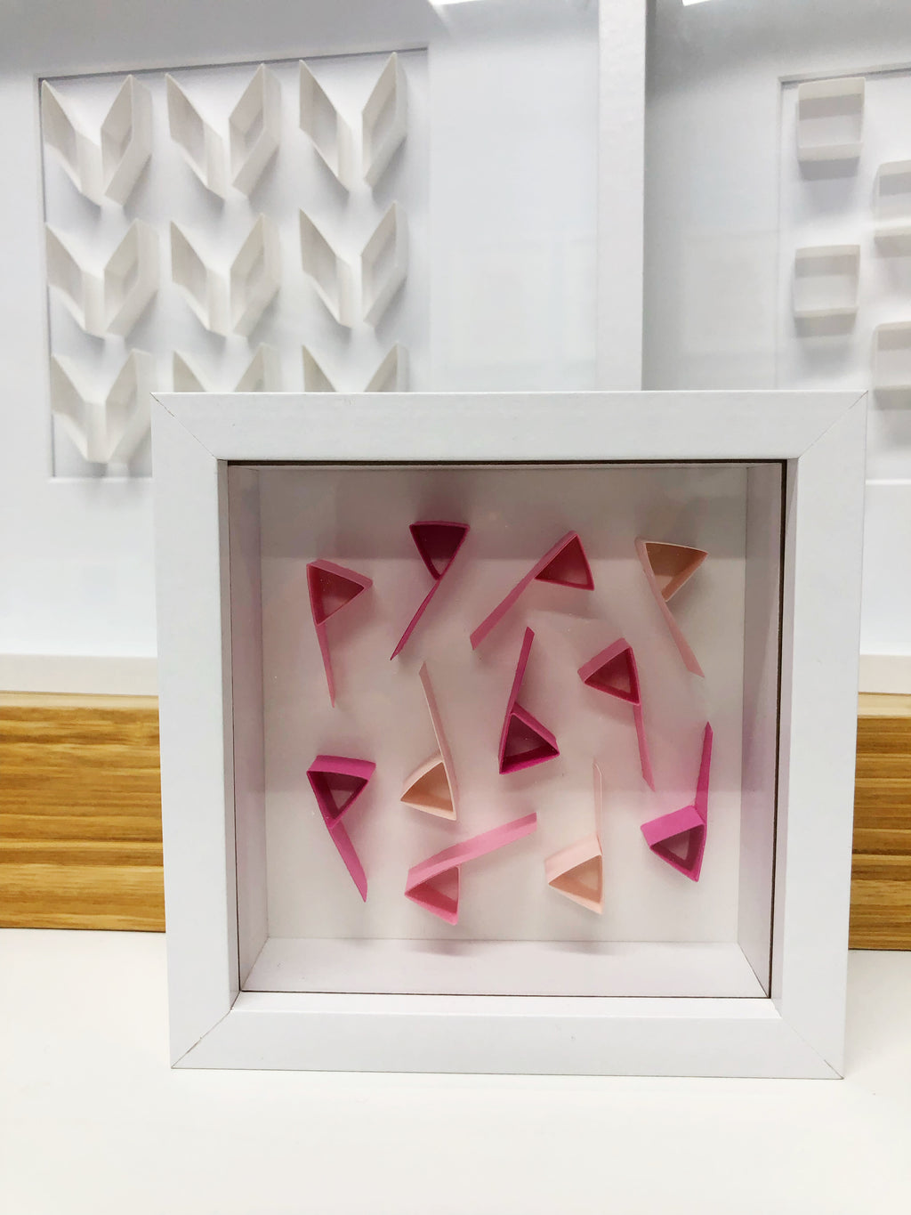 "C" Pink Mini Pattern 5"x 5"