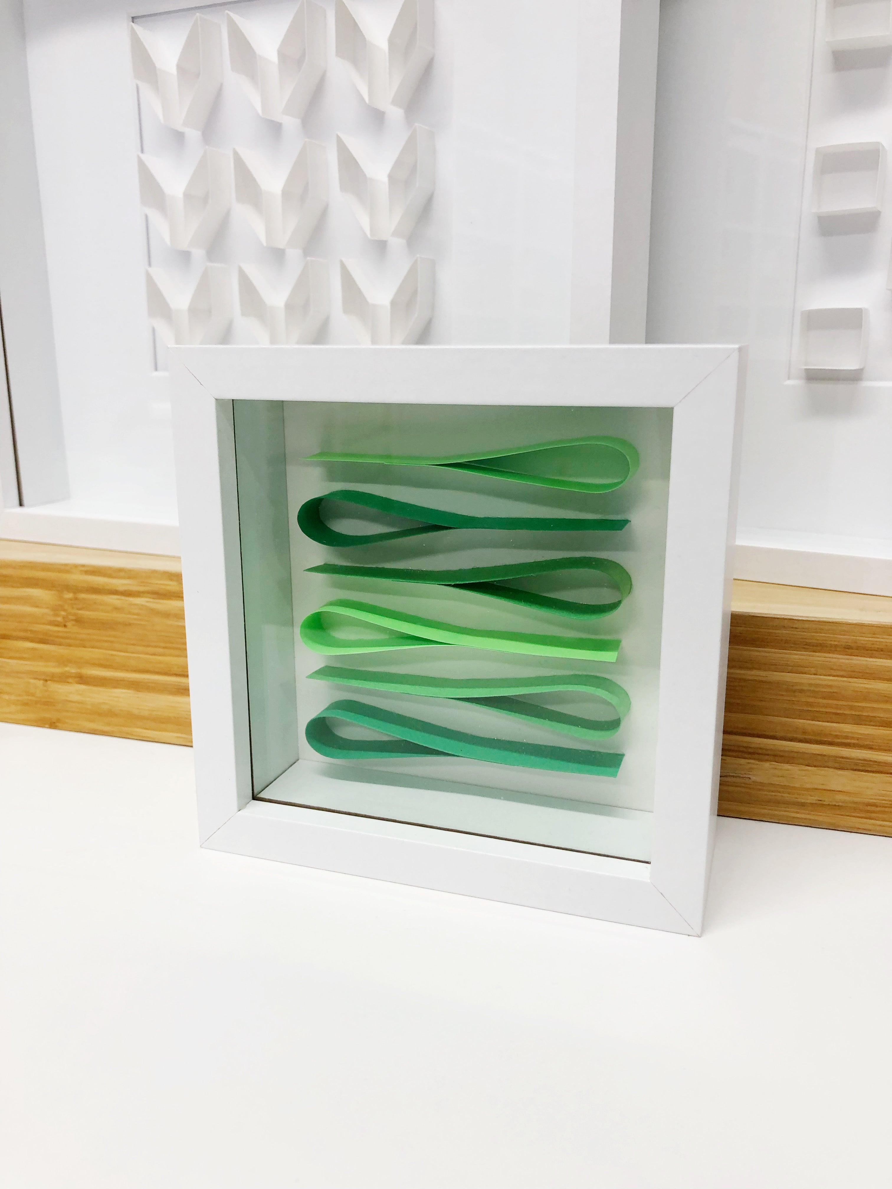 "G" Green Mini Pattern 5"x 5"