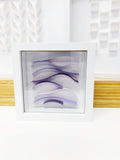 "N" Purple Mini Pattern 5"x 5"
