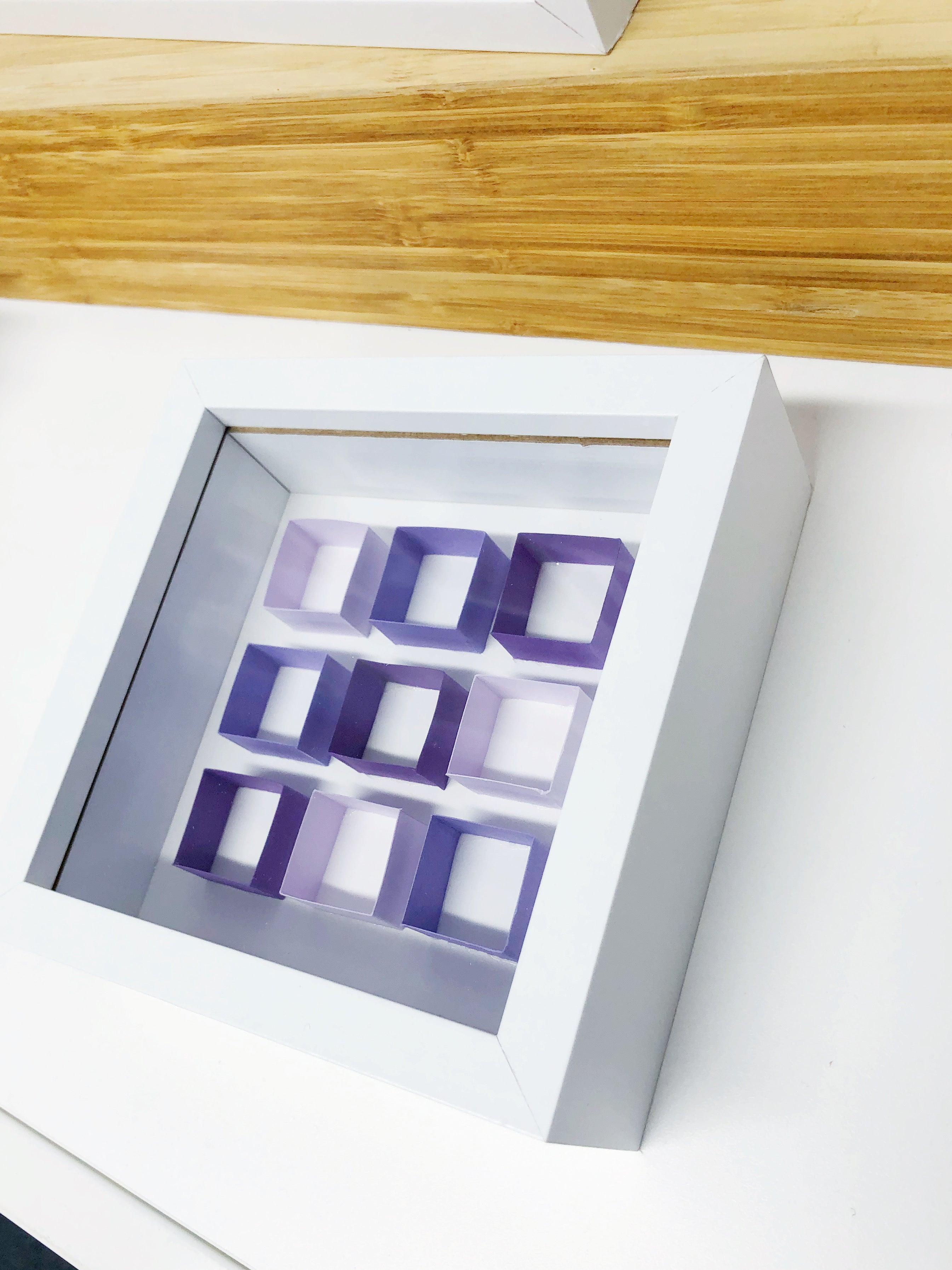 "P" Purple Mini Pattern 5"x 5"
