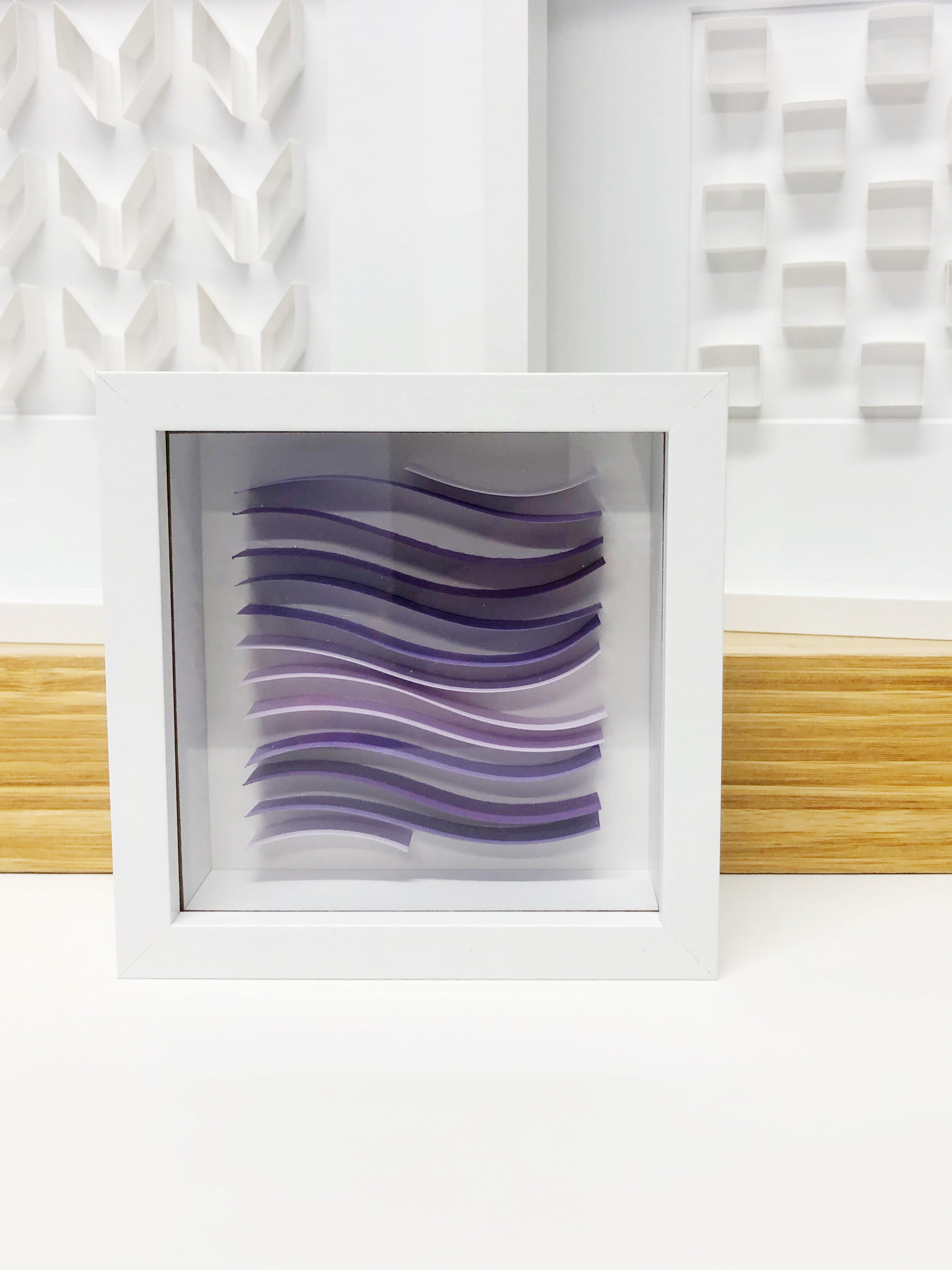 "I" Purple Mini Pattern 5"x 5"