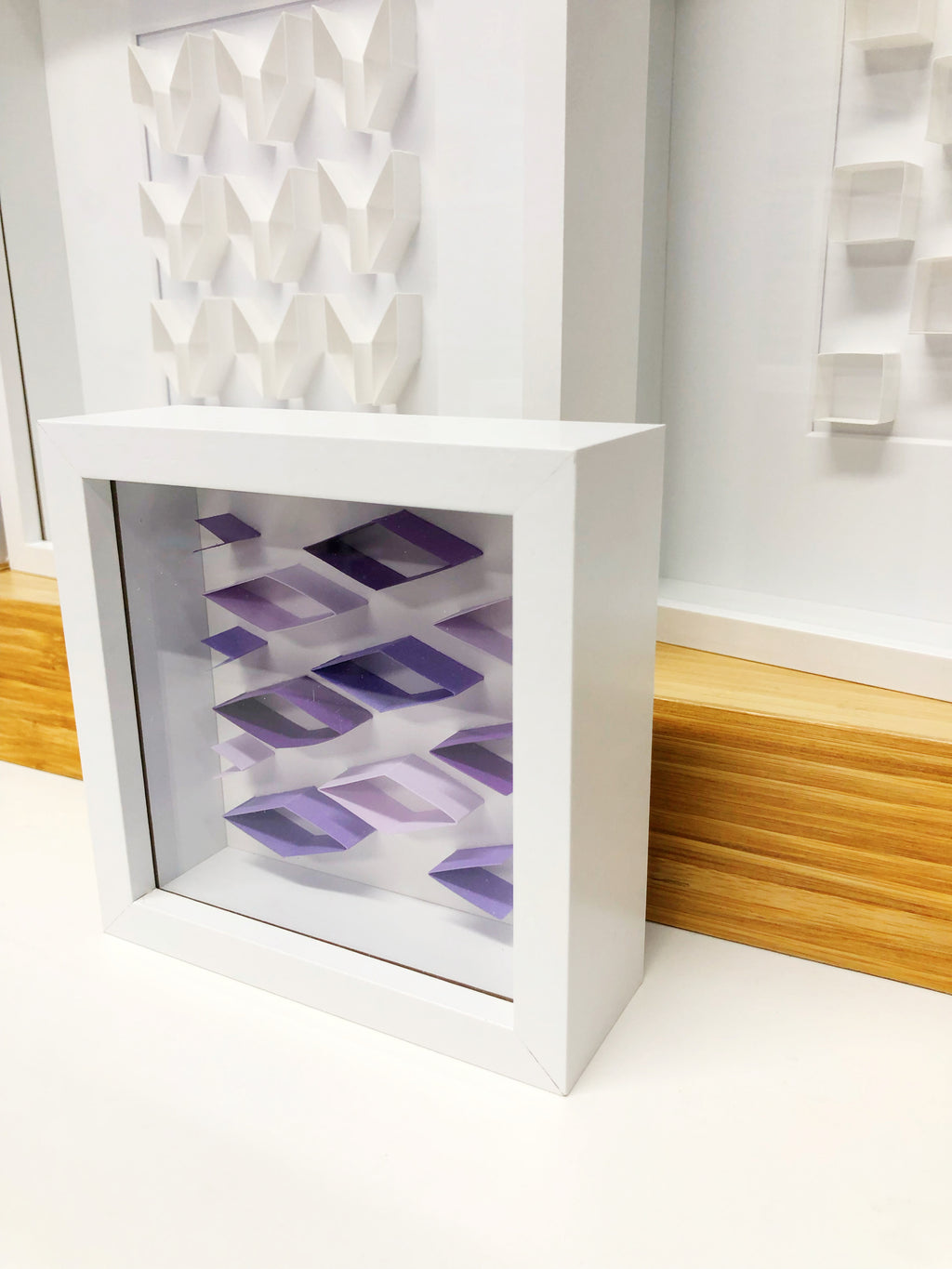 "D" Purple Mini Pattern 5"x 5"