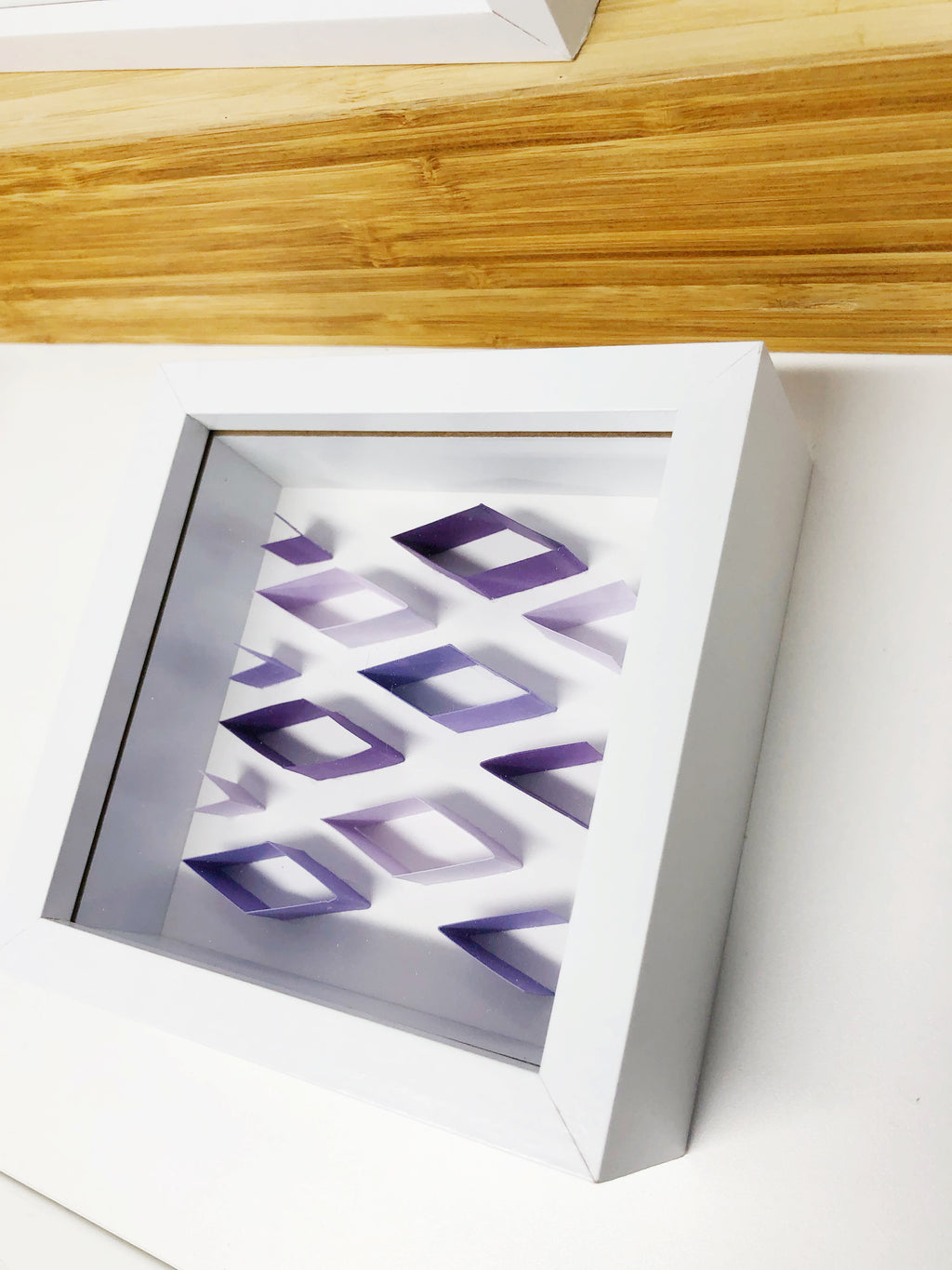 "D" Purple Mini Pattern 5"x 5"