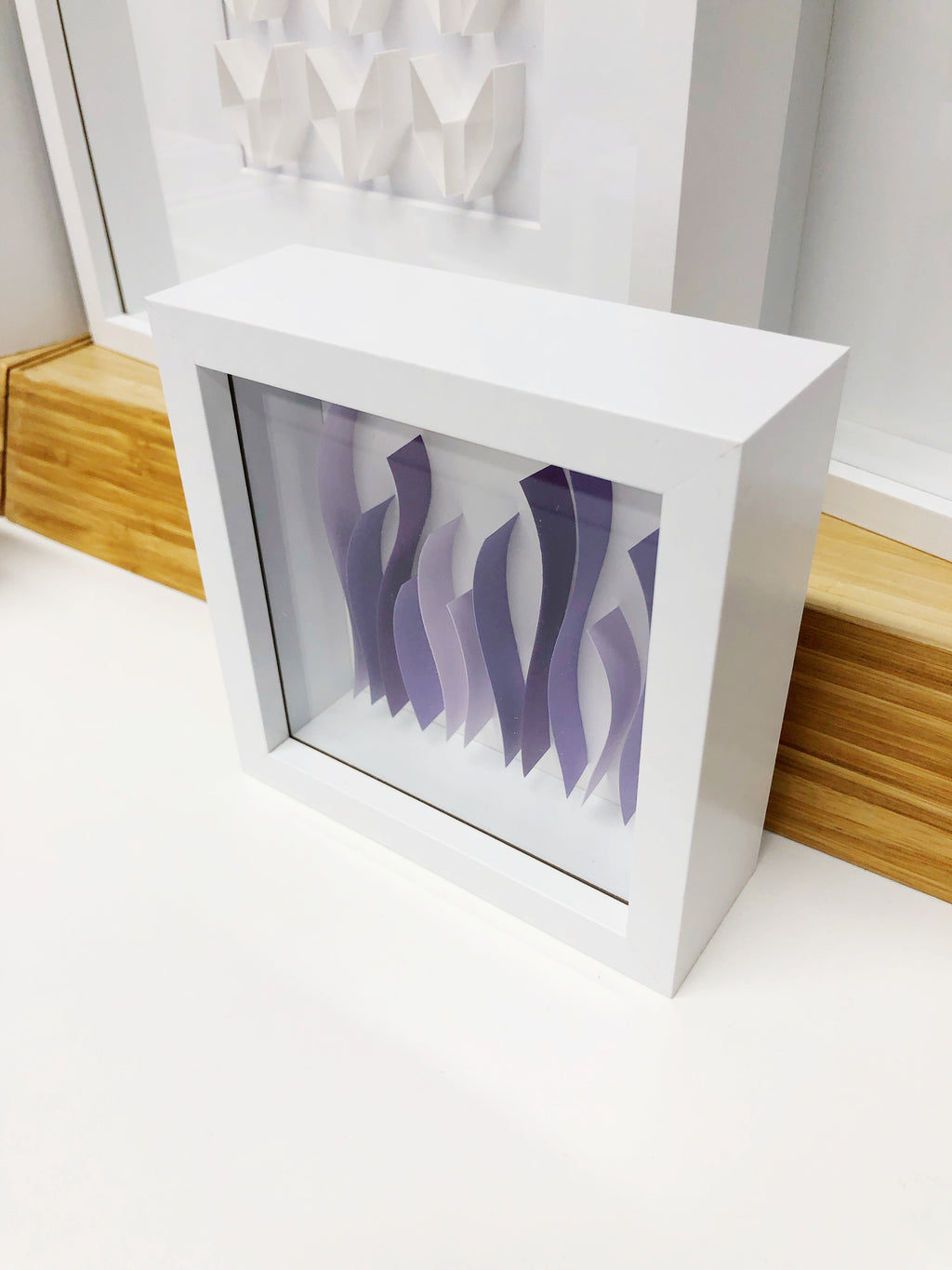 "B" Purple Mini Pattern 5"x 5"
