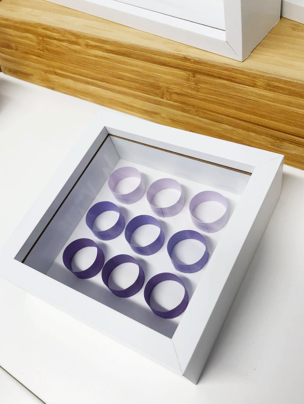 "A" Purple Mini Pattern 5"x 5"